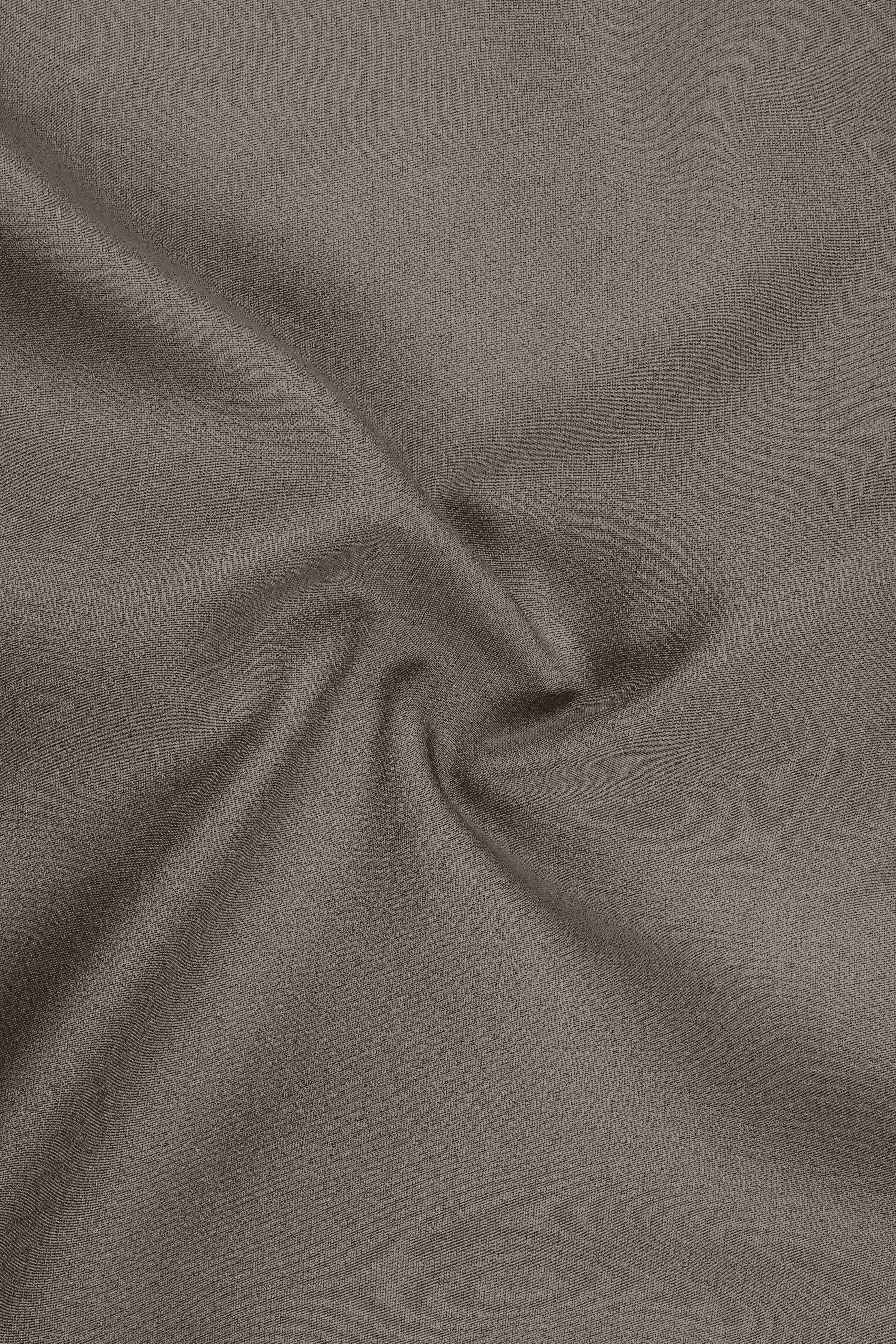 Monarch-Korean Flint Brown 4-Way Stretch Wrinkle-Free Fluid Drape Fabric Stretchable Waistband Pant sold by French Crown product image thumbnail 3