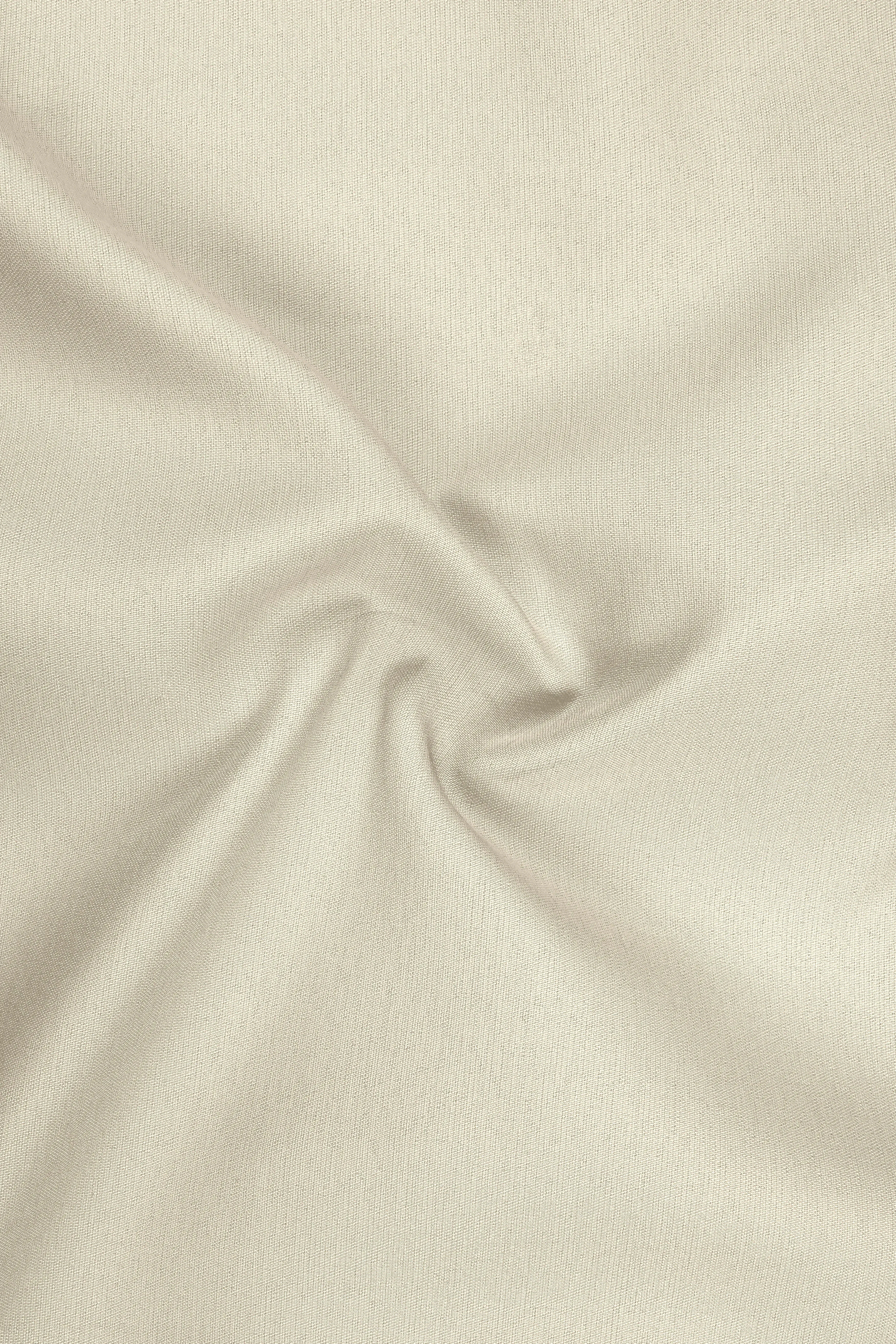 Ivora-Almond Cream Wool Rich Slight Stretch Double Breasted Suit sold by French Crown product image thumbnail 3