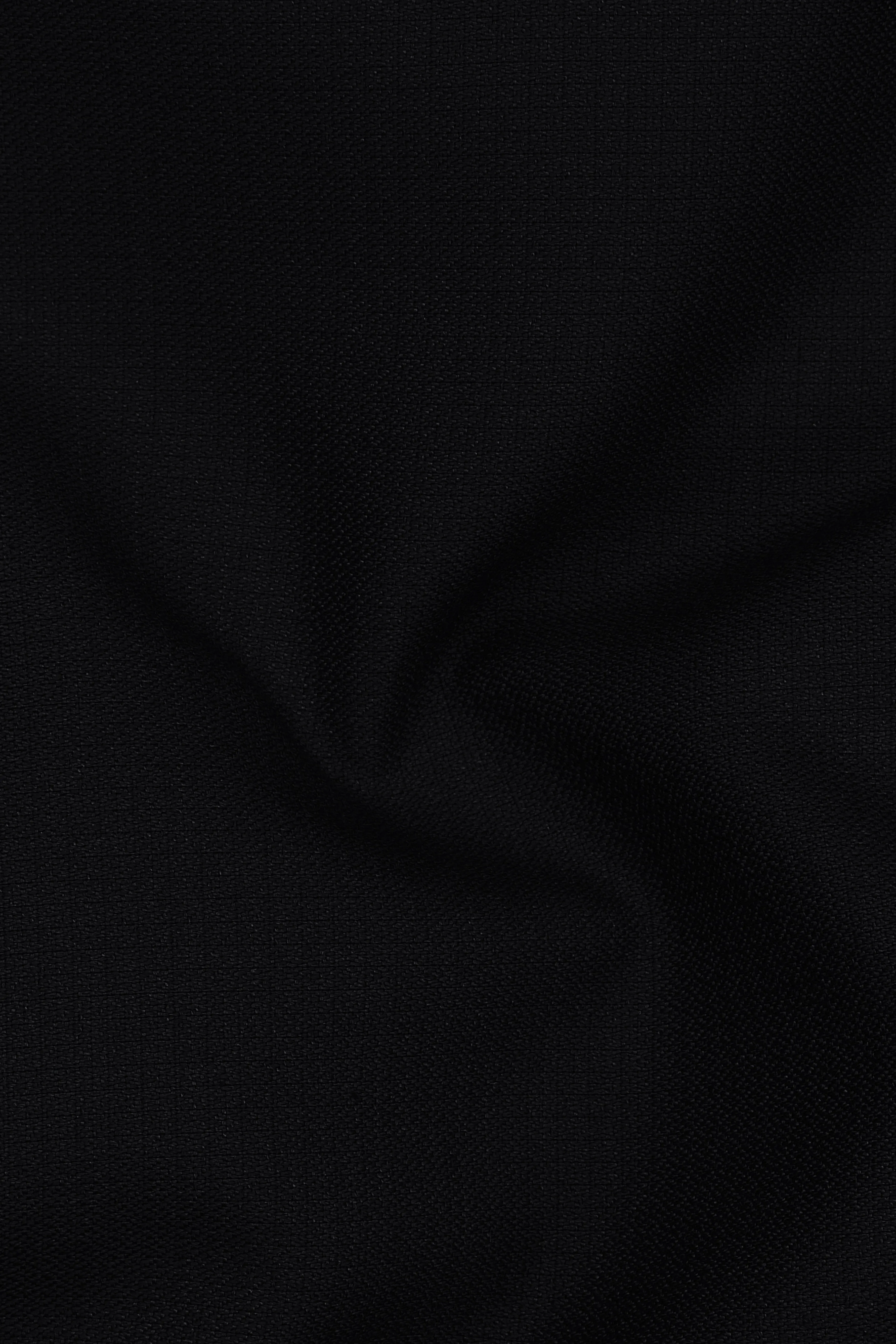 Obsidian-Jade Black Diamond Textured Wool Rich Slight Stretch Double Breasted Suit sold by French Crown product image thumbnail 3