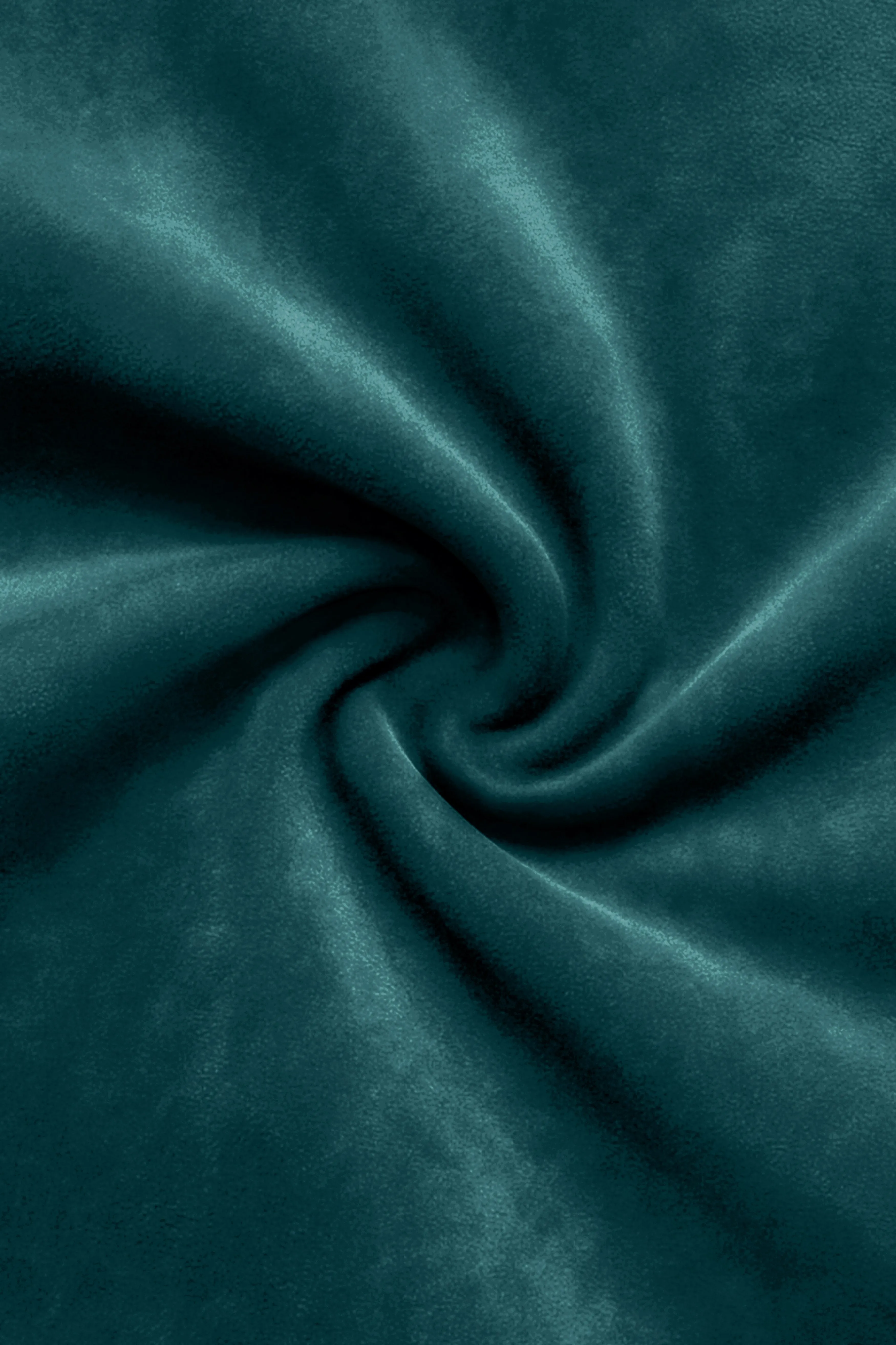 Verdant-Teal Green Velvet Peak Lapel Tuxedo Suit sold by French Crown product image thumbnail 3