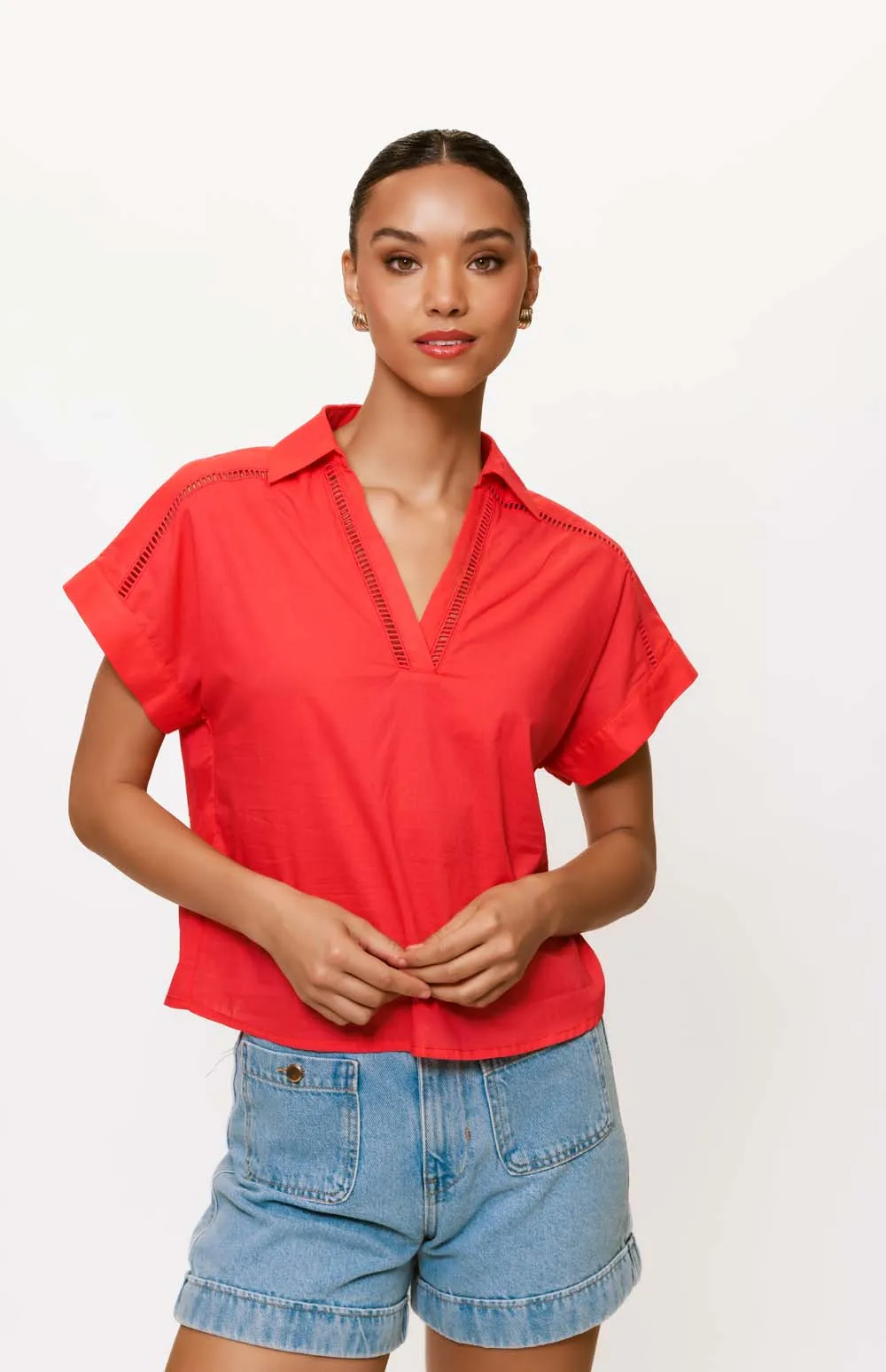 lisha top sold by Hutch