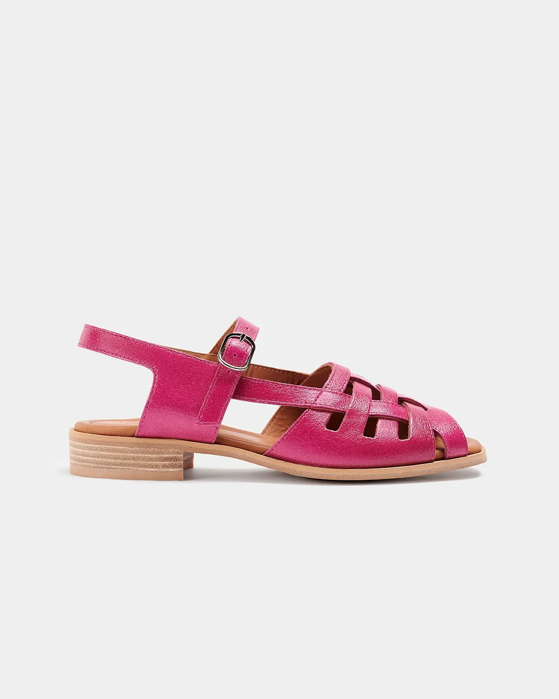 Manto Fuchsia charol sold by NAGUISA