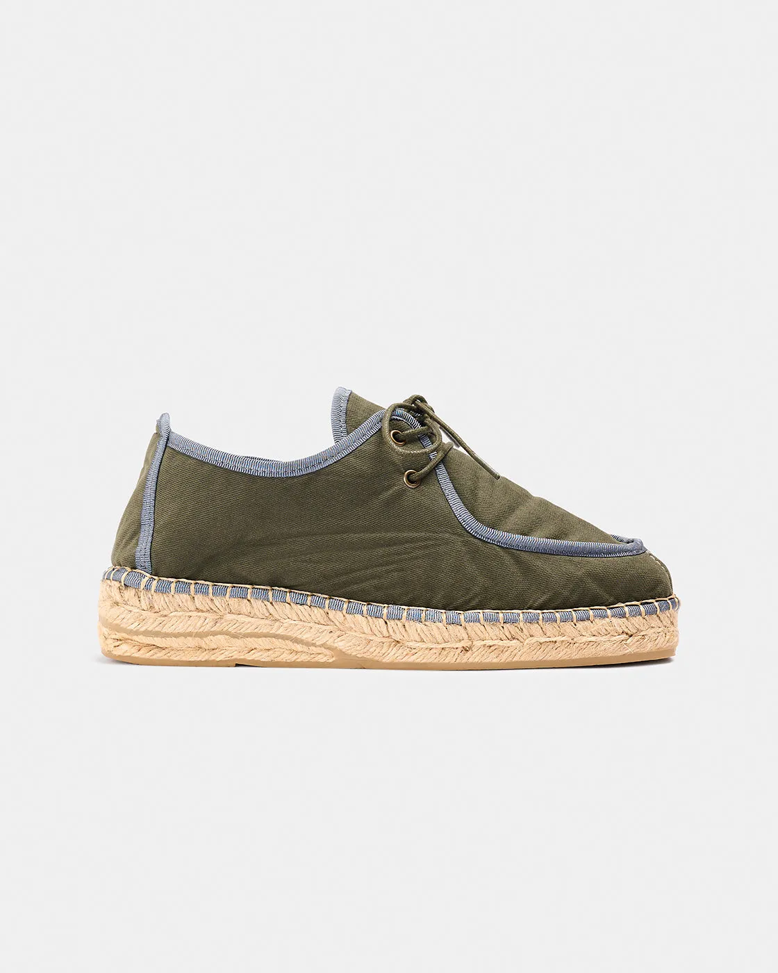 MUESTRA TXALUPA OLIVA-GRIS sold by NAGUISA