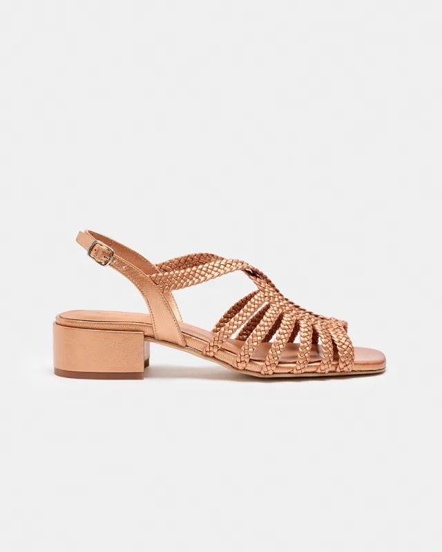 RACO CAMEL NACAR LOW made by NAGUISA