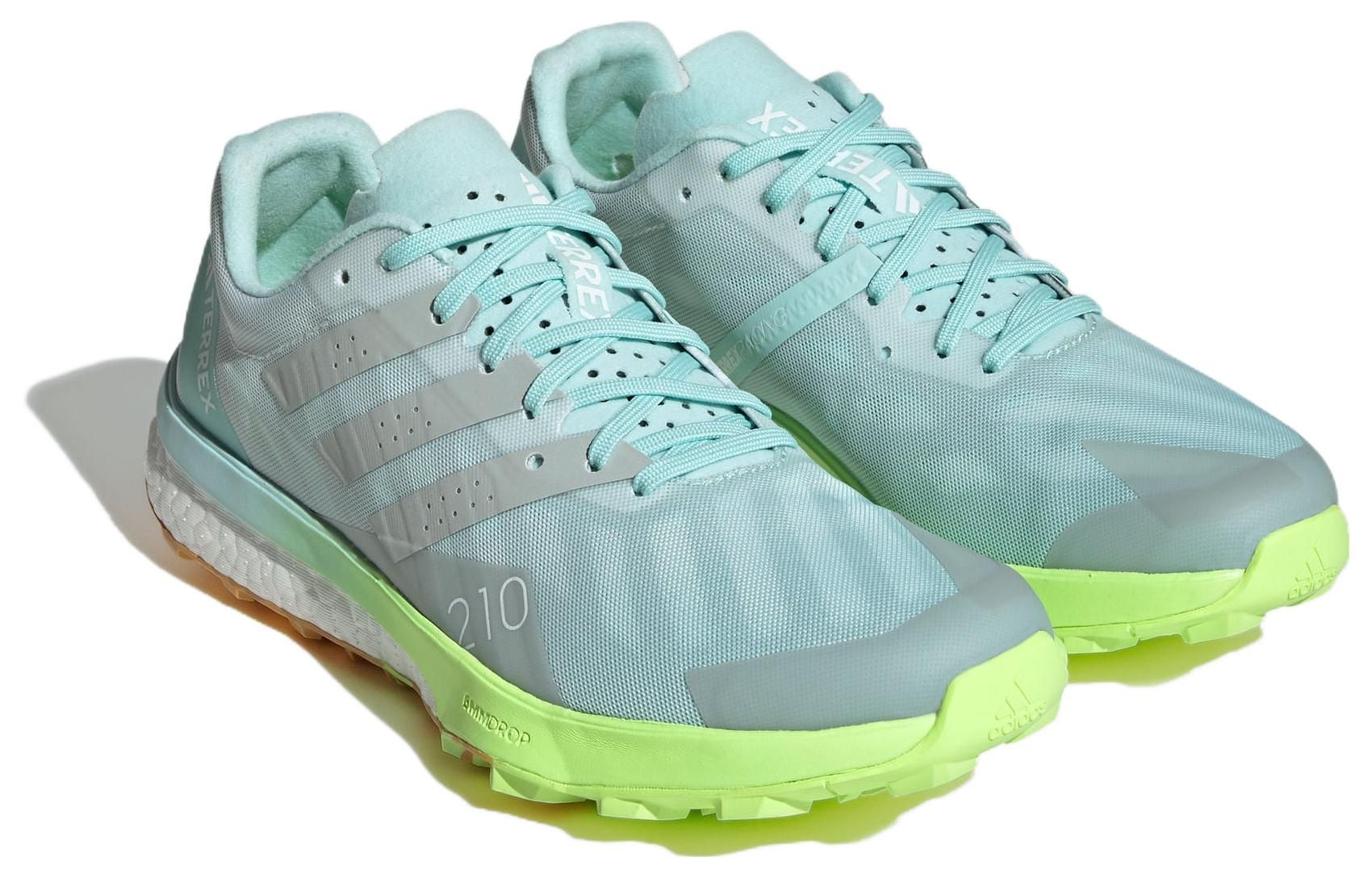 Adidas Terrex Speed Ultra Trail Running Shoes 'Aqua Wonder Silver Lucid Lemon' IF5033 sold by KicksCrew product image thumbnail 3
