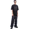 Balenciaga Archives Logos T-Shirt Oversized 'Black' 712398TNVQ71070 sold by KicksCrew
