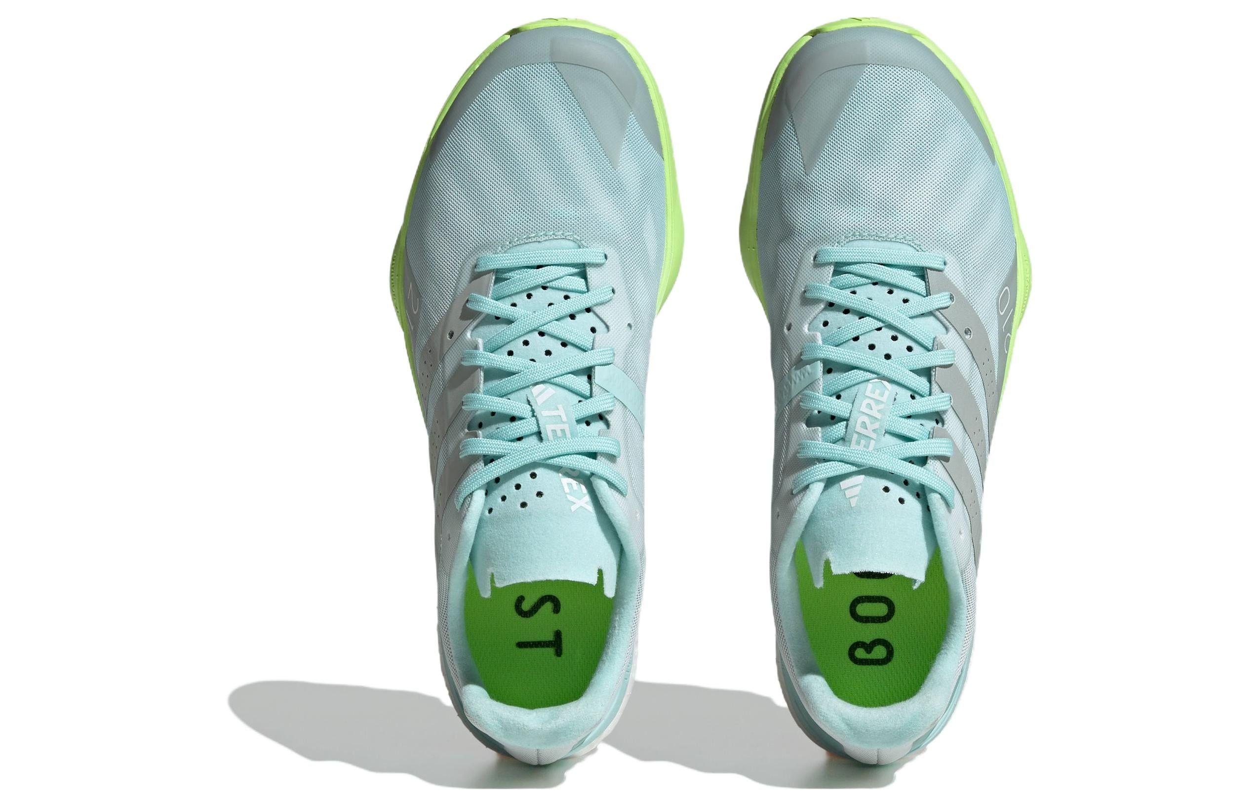 Adidas Terrex Speed Ultra Trail Running Shoes 'Aqua Wonder Silver Lucid Lemon' IF5033 sold by KicksCrew product image thumbnail 4