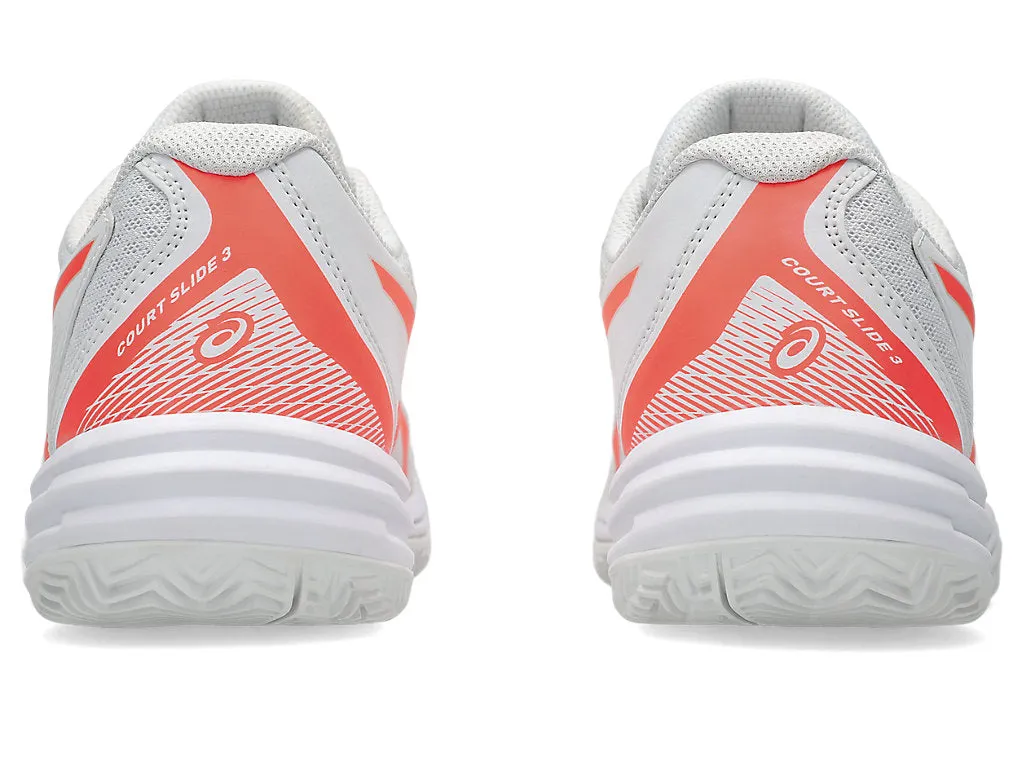 (WMNS) ASICS Court Slide 3 Clay OC 'White Sun Coral' 1042A230-102 sold by KicksCrew product image thumbnail 5