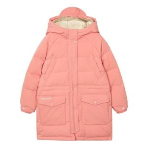 (GS) Skechers Lifestyle Series Long Down Jacket 'Orange Purple' L421G029 sold by KicksCrew