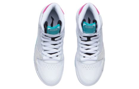 (WMNS) Li-Ning Classic Basketball Shoes 'White Blue Pink' AGBR082-1 sold by KicksCrew
