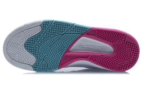 (WMNS) Li-Ning Classic Basketball Shoes 'White Blue Pink' AGBR082-1 sold by KicksCrew