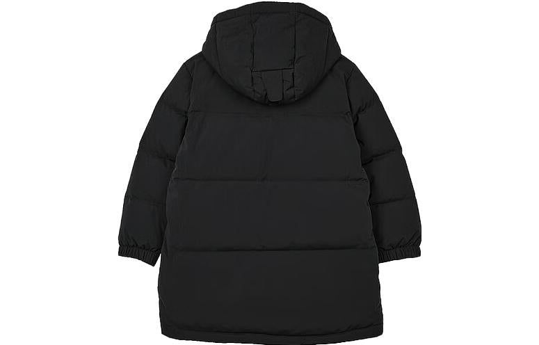(GS) Skechers Basic Letter Woven Down Jacket 'Black White' P423B012-0018 sold by KicksCrew product image thumbnail 2