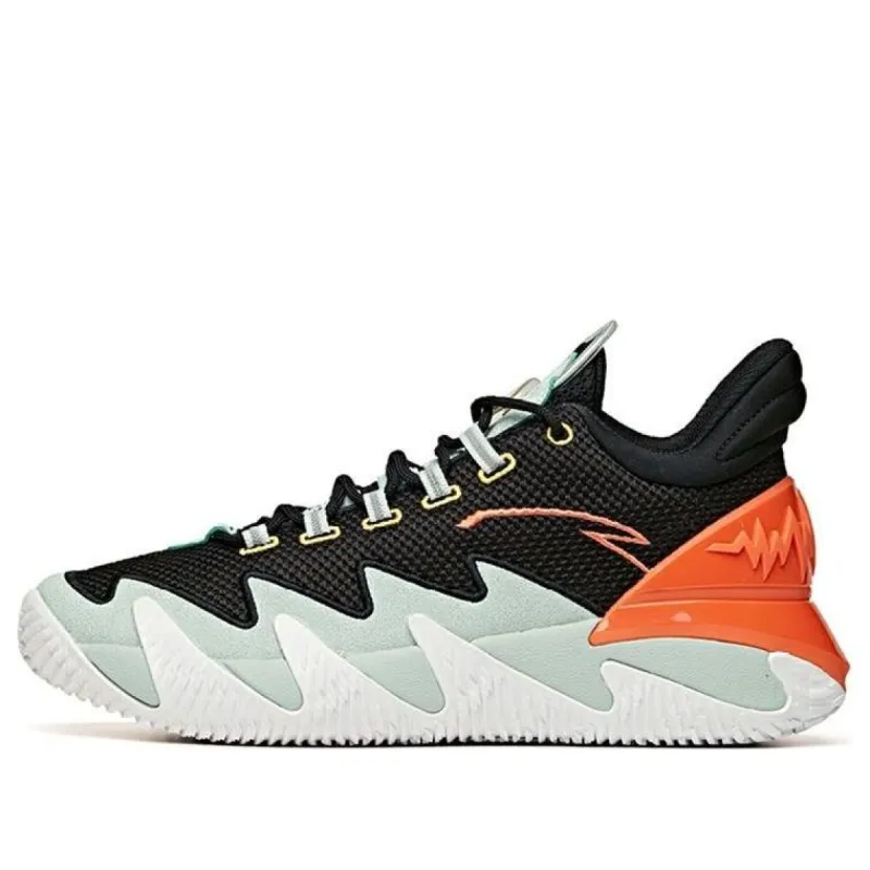 ANTA Reverse Blade 'Black Green Orange' 112041606-1 sold by KicksCrew