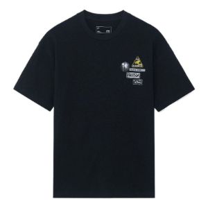 Li-Ning Skate For Freedom Graphic Loose Fit T-shirt 'Black' AHSS301-2 sold by KicksCrew