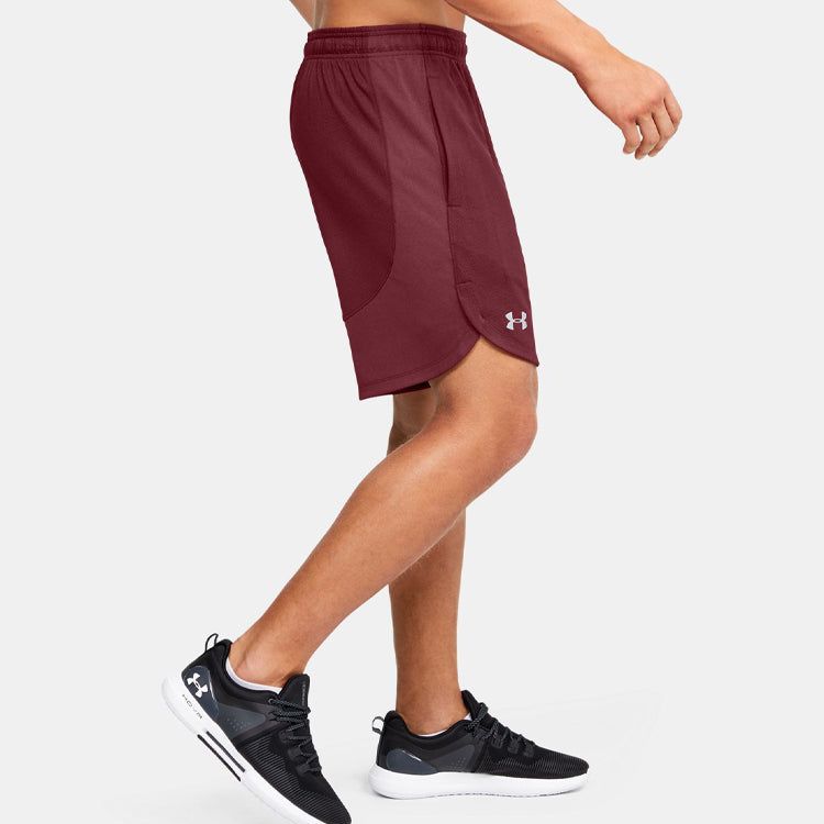 Under Armour Knit Performance Training Shorts 'Burgundy' 1351641-615 sold by KicksCrew product image thumbnail 4