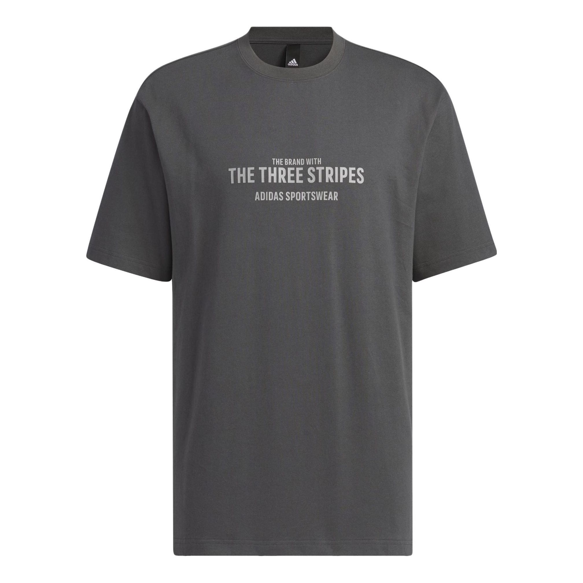 Adidas Verbiage T-Shirts 'Black' IP3931 sold by KicksCrew