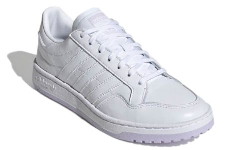 (WMNS) adidas originals Team Court 'Cloud White Purple Tint' EG9825 sold by KicksCrew