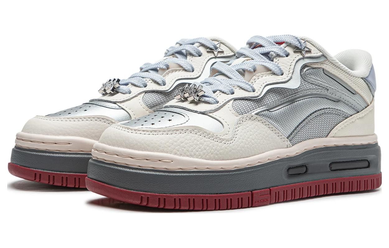 (WMNS) Li-Ning Future C1 'Beige Silver Grey' AGCT500-2 sold by KicksCrew product image thumbnail 3