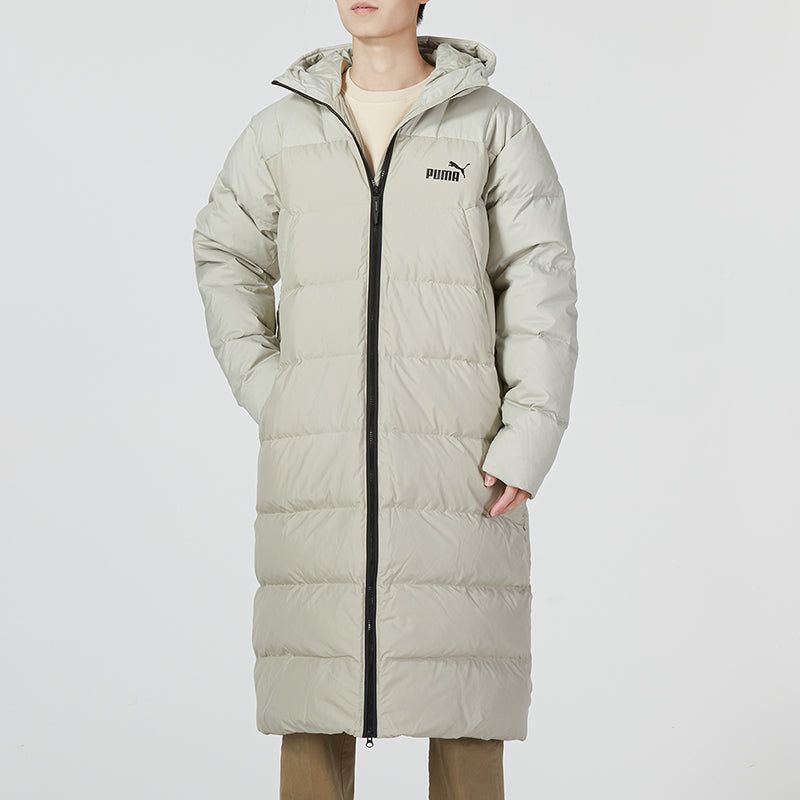 PUMA Hooded Down Coat Jacket 'White' 672435-68 sold by KicksCrew product image thumbnail 3
