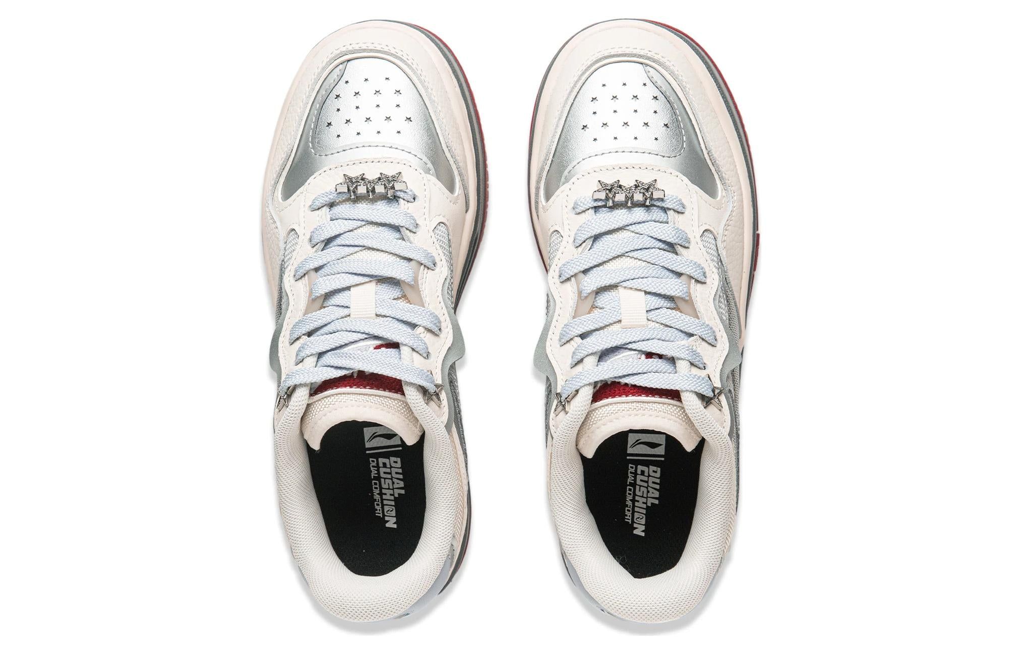 (WMNS) Li-Ning Future C1 'Beige Silver Grey' AGCT500-2 sold by KicksCrew product image thumbnail 4