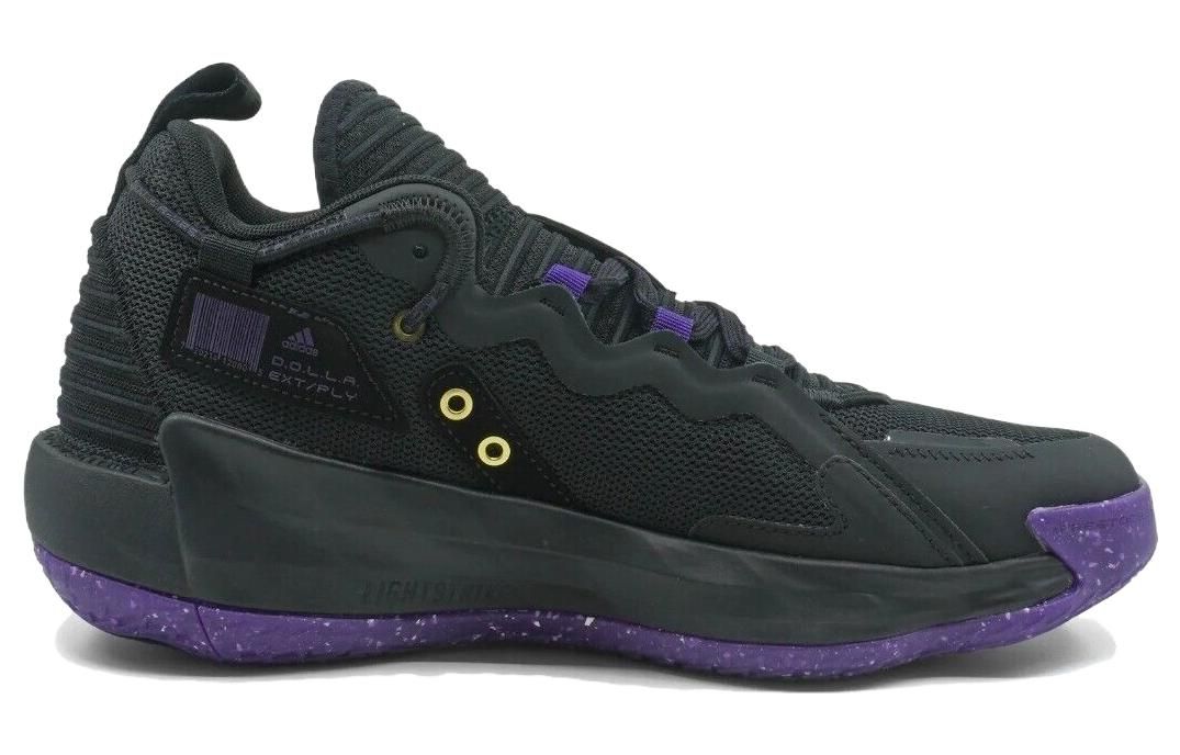 adidas DAME 7 EXTPLY 'Black Gold Purple' GX6412 sold by KicksCrew product image thumbnail 2