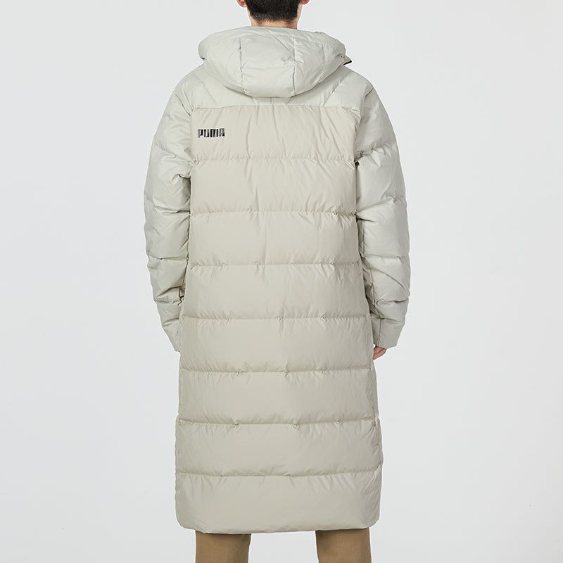 PUMA Hooded Down Coat Jacket 'White' 672435-68 sold by KicksCrew product image thumbnail 4