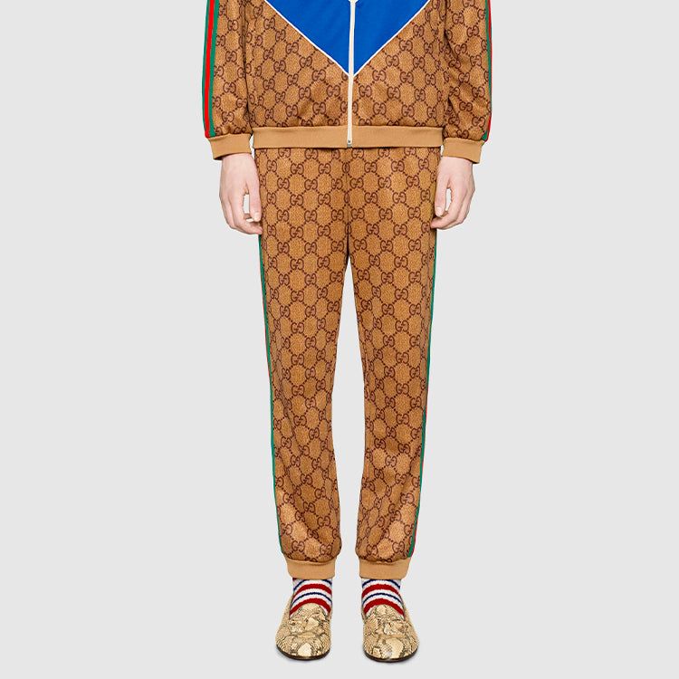 GUCCI GG Technical Jersey Jogging Pant 'Brown' 523489-X9V35-2035 sold by KicksCrew product image thumbnail 4