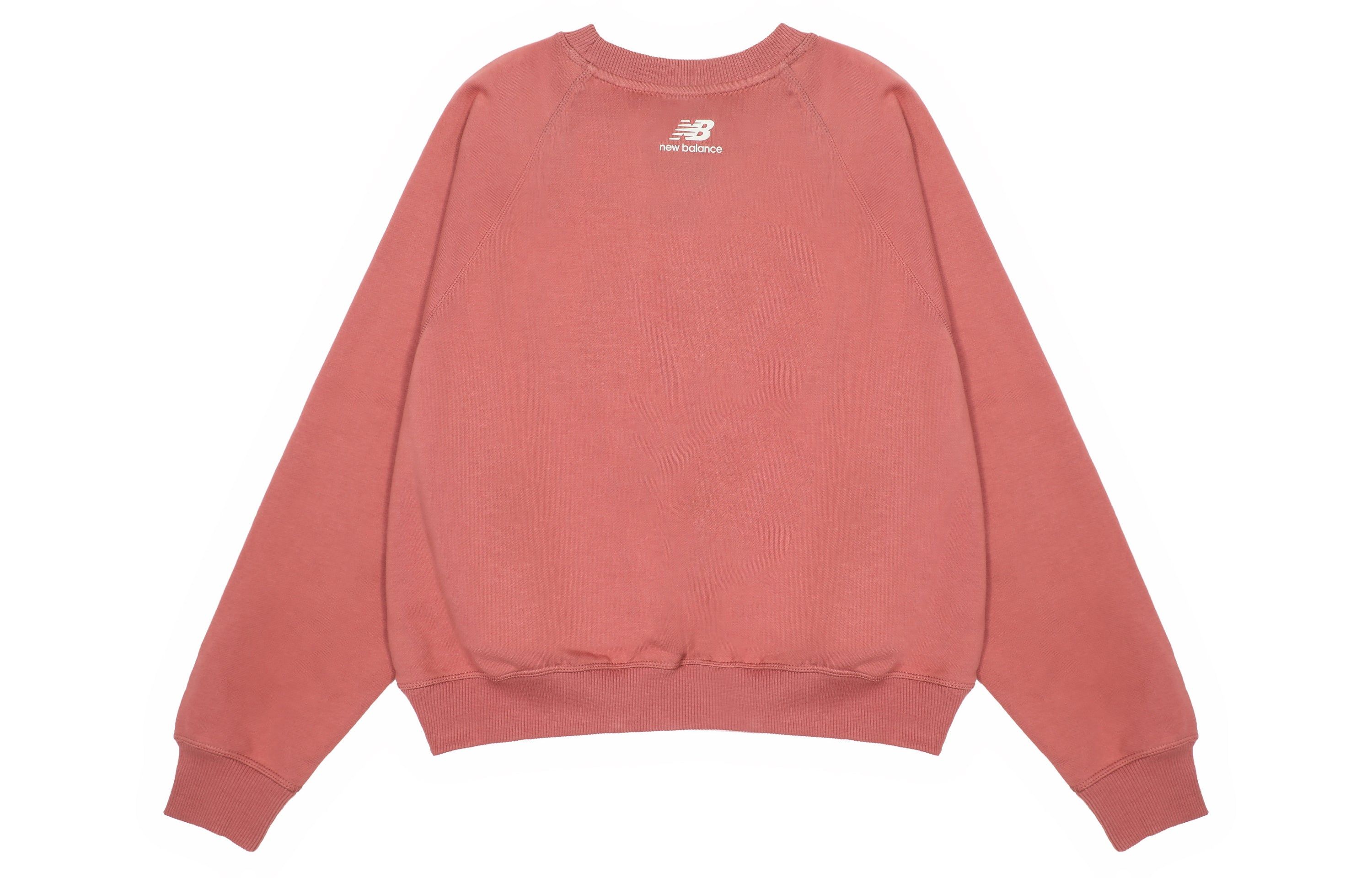 (WMNS) New Balance Casual Pocket Sweatshirt 'Rose Pink' AWT23320-MIN sold by KicksCrew product image thumbnail 2