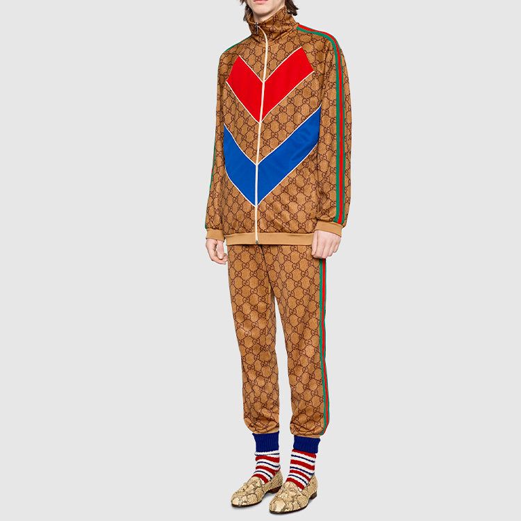 GUCCI GG Technical Jersey Jogging Pant 'Brown' 523489-X9V35-2035 sold by KicksCrew product image thumbnail 3