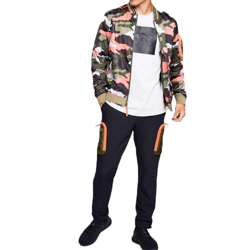 Under Armour Unstoppable Camo Cargo Sweatpants 'Black' 1345541-001 sold by KicksCrew product image thumbnail 5