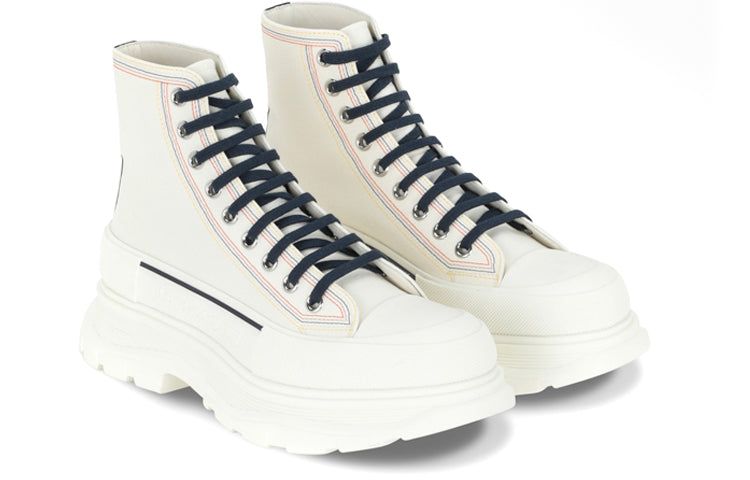 Alexander McQueen Tread Slick High Sneakers 'Off-White' 662681W4MV49791 sold by KicksCrew product image thumbnail 3