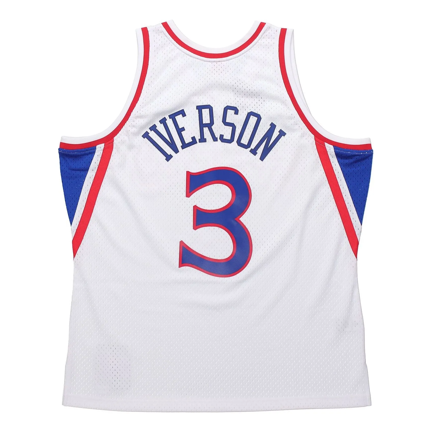 Mitchell & Ness x NBA Philadelphia 76ers 1996-97 Home Swingman Jersey 'Allen Iverson 3' SMJYGS18198-P76WHIT96AIV sold by KicksCrew product image thumbnail 2