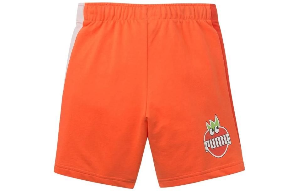 (PS) PUMA Logo Regular Fit Short 'Orange' 670980-26 sold by KicksCrew product image thumbnail 2