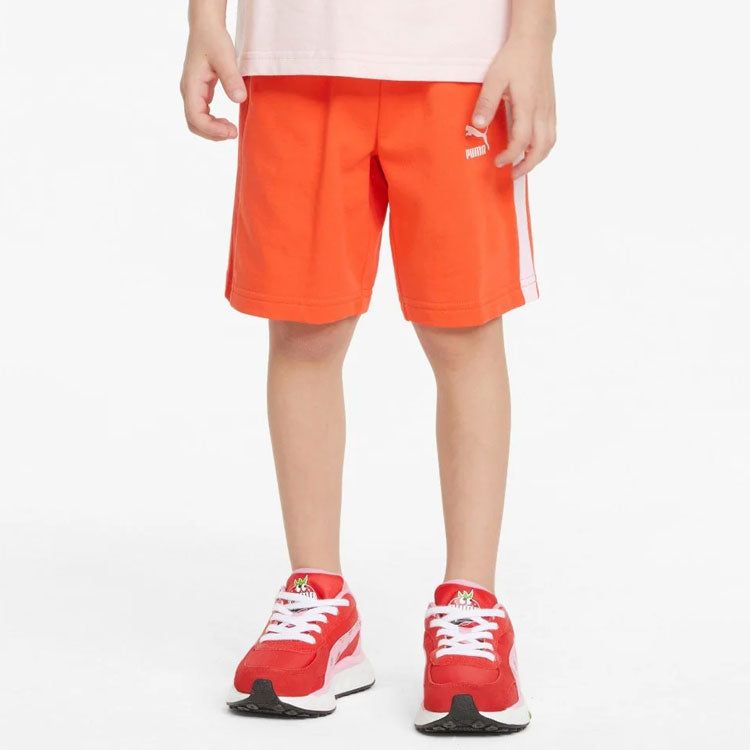 (PS) PUMA Logo Regular Fit Short 'Orange' 670980-26 sold by KicksCrew product image thumbnail 4