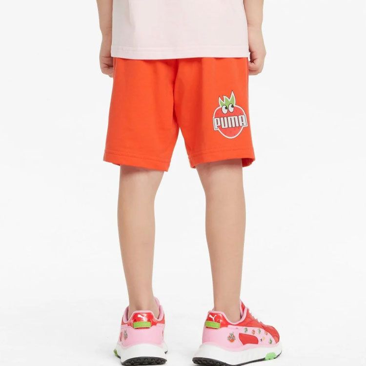 (PS) PUMA Logo Regular Fit Short 'Orange' 670980-26 sold by KicksCrew product image thumbnail 5