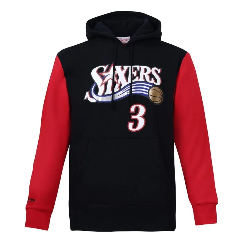 Mitchell & Ness x NBA Philadelphia 76ers 'Allen Iverson 2001' FNNP3417-P7601AIVBKRD sold by KicksCrew