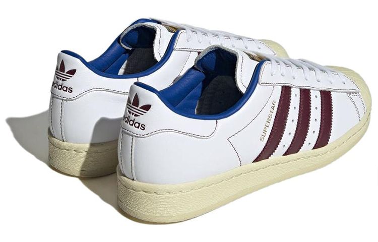 adidas originals Superstar 82 'White Maroon' IE0020 sold by KicksCrew product image thumbnail 4
