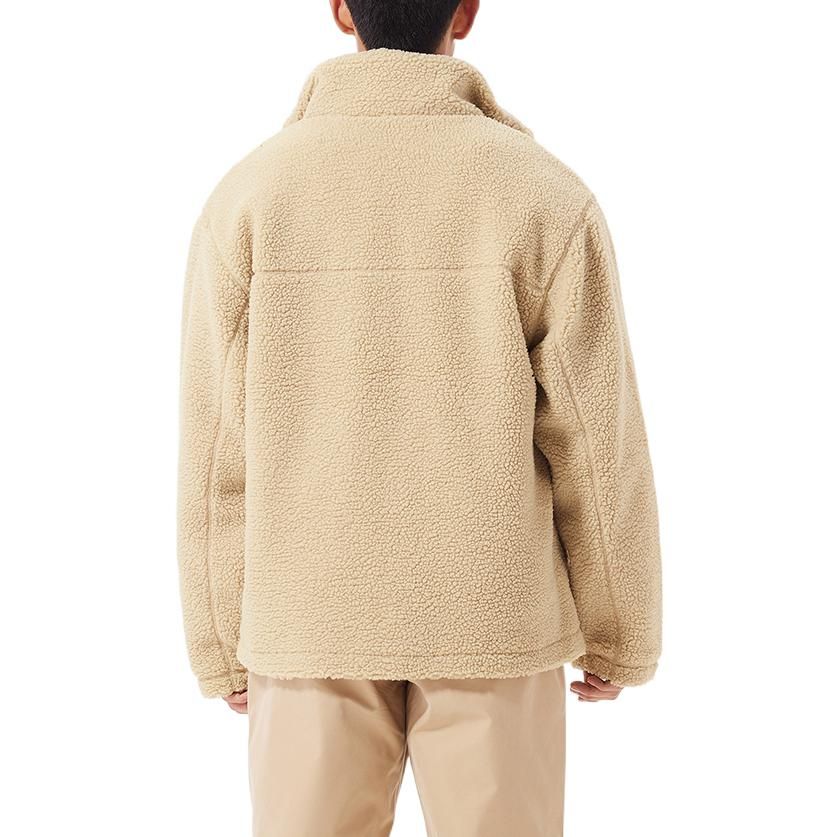 New Balance FW22 Logo Cotton Coat 'Beige' AMJ23351-INC sold by KicksCrew product image thumbnail 4