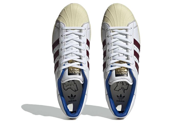 adidas originals Superstar 82 'White Maroon' IE0020 sold by KicksCrew product image thumbnail 5