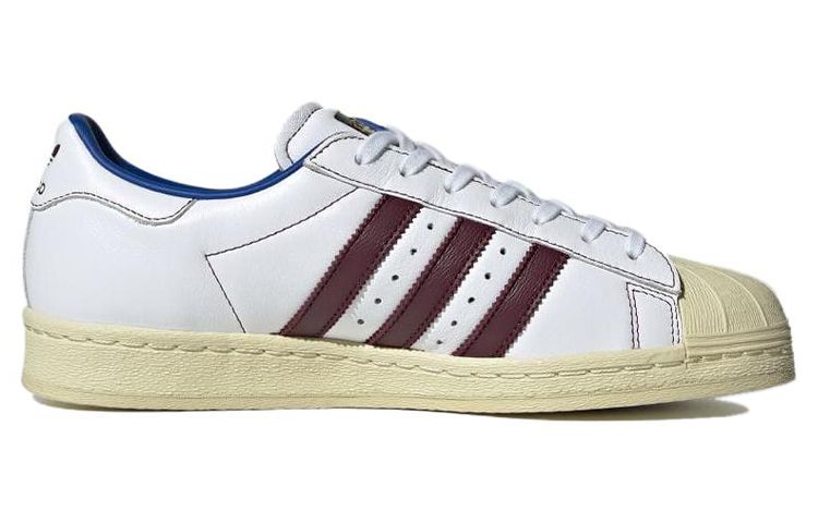 adidas originals Superstar 82 'White Maroon' IE0020 sold by KicksCrew product image thumbnail 2