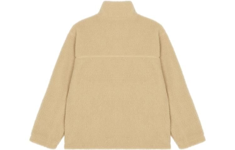 New Balance FW22 Logo Cotton Coat 'Beige' AMJ23351-INC sold by KicksCrew product image thumbnail 2