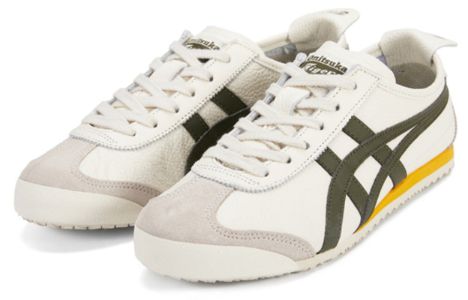 Onitsuka Tiger MEXICO 66 Shoes 'White Beige Green' 1183B771-105 sold by KicksCrew