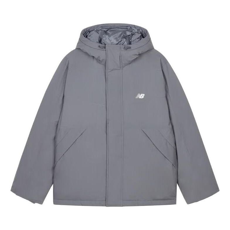New Balance Winter Windproof Down Jacket 'Grey' AMJ33322-TTM sold by KicksCrew