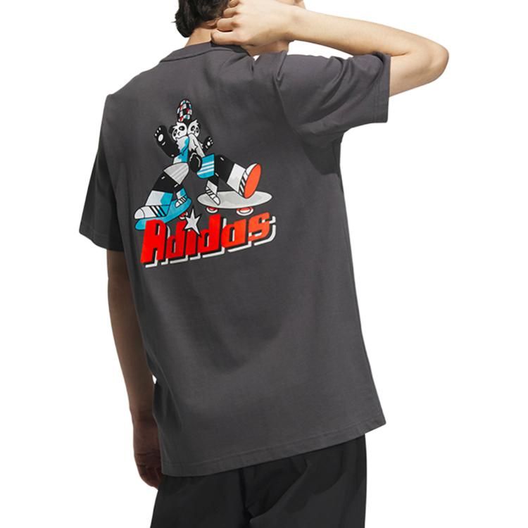 Adidas China Graphic T-Shirts 'Grey' IP3964 sold by KicksCrew product image thumbnail 3