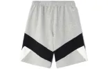 Li-Ning Color Block Graphic Shorts 'Grey Black' AKSR569-2 sold by KicksCrew