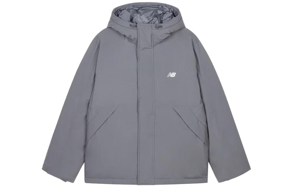 New Balance Winter Windproof Down Jacket 'Grey' AMJ33322-TTM sold by KicksCrew product image thumbnail 2