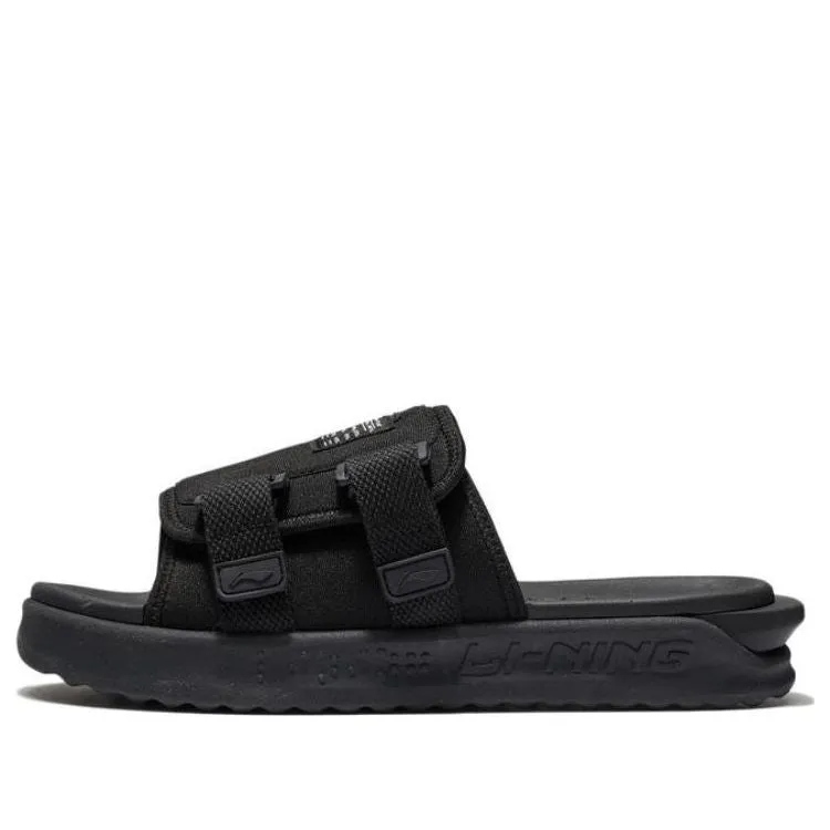 Li-Ning Casual Sandals 'Black' AGAS011-2 sold by KicksCrew