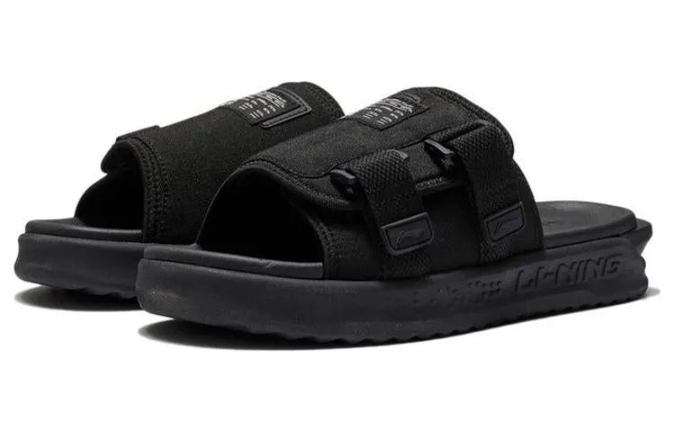 Li-Ning Casual Sandals 'Black' AGAS011-2 sold by KicksCrew product image thumbnail 3