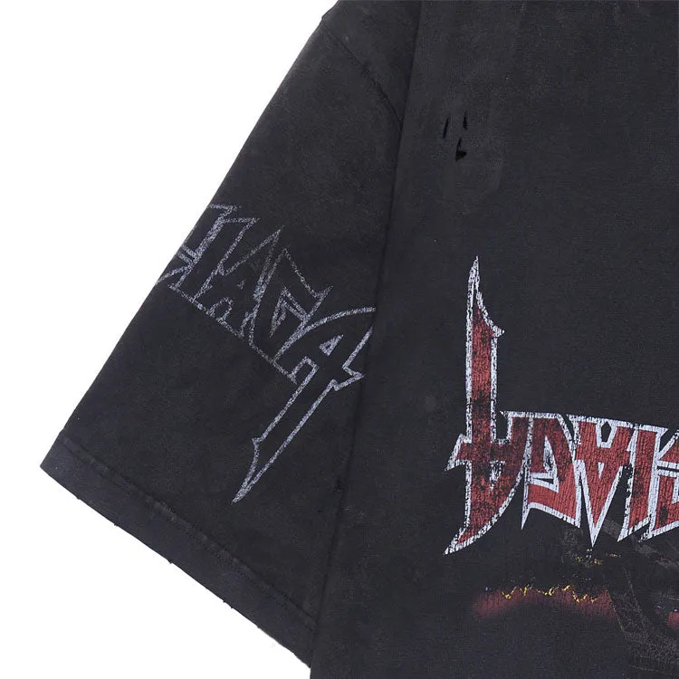 Balenciaga Paris Moon Upside Down T-Shirt Oversized 'Black Faded' 698811TOVT31055 sold by KicksCrew product image thumbnail 4