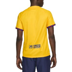 Nike FC Barcelona 23-24 Stadium Fourth Dri-fit Soccer Jersey 'Yellow' DR5079-729 sold by KicksCrew